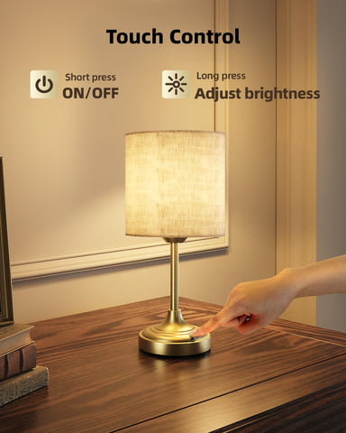 EZVALO portable cordless lamp easily moves between rooms