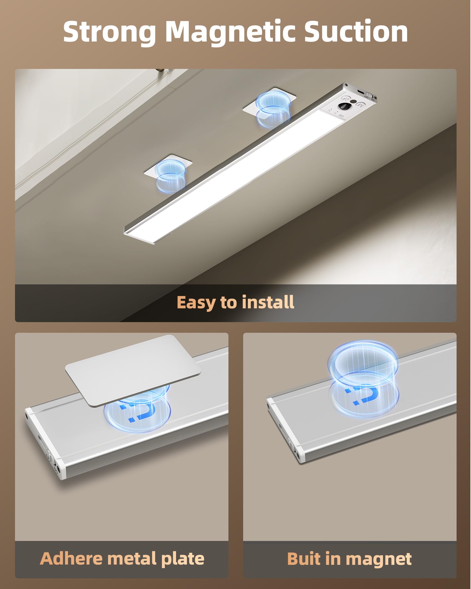 EZVALO day-mode light activates on motion for daytime tasks