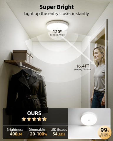 EZVALO 400lm dimmable LED provides even, glare-free illumination