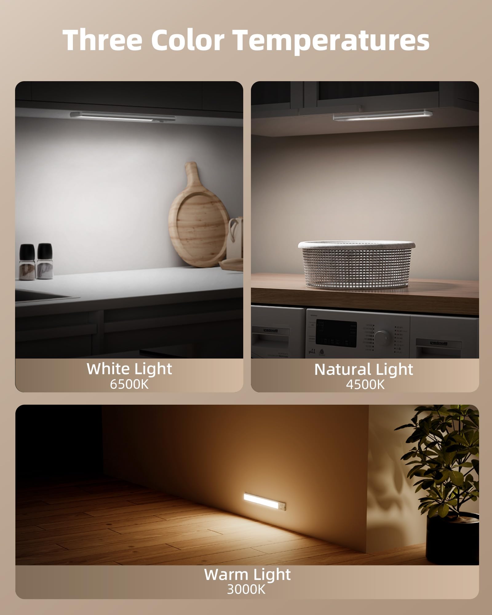 EZVALO dimmable brightness levels for task lighting or ambience.