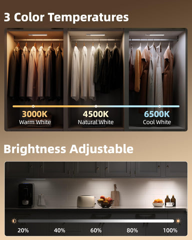 EZVALO dimmable LED light with 10%–100% brightness control