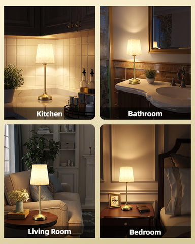EZVALO dining and bedroom lamp suited for small spaces with a soft glow.