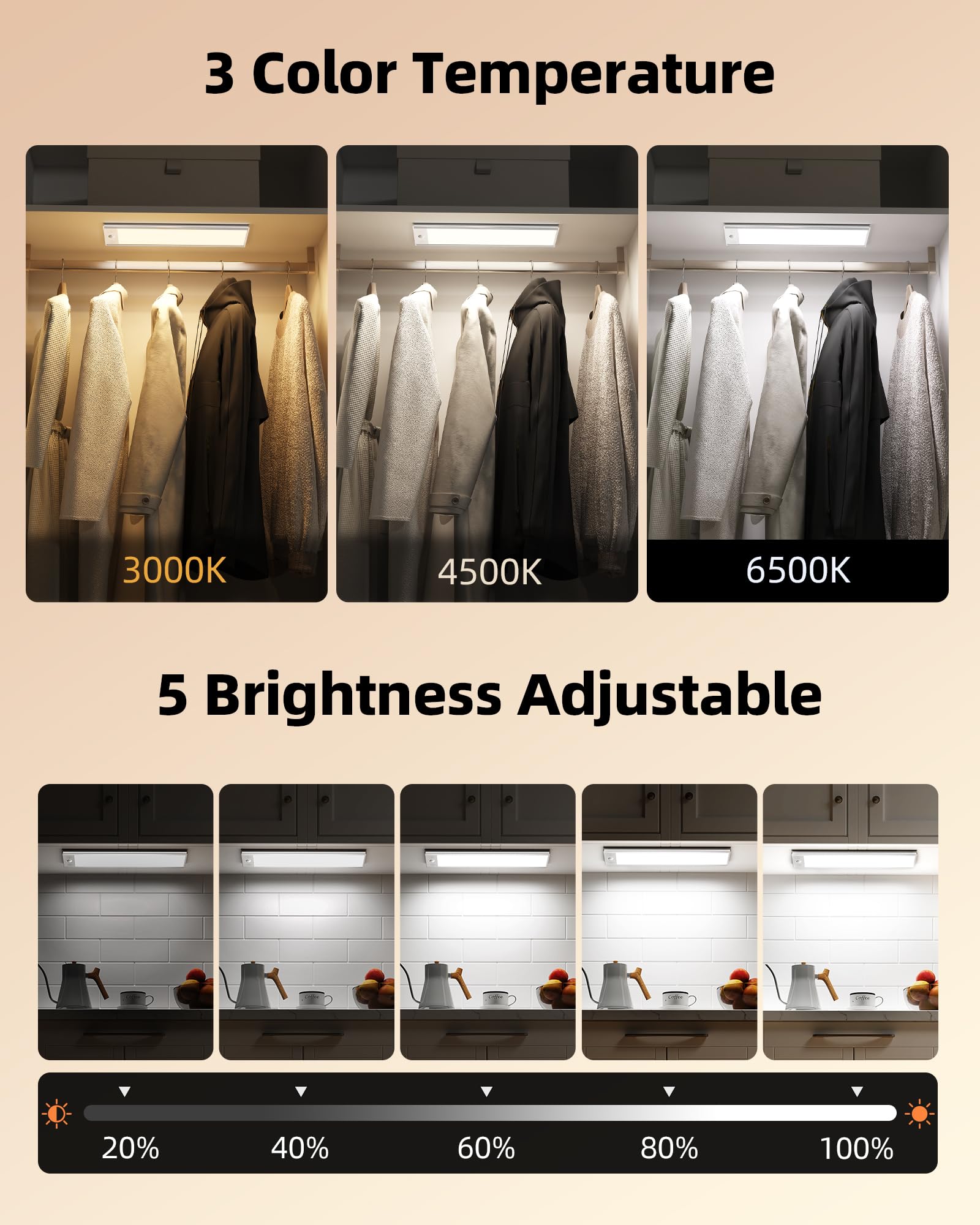 EZVALO easy-install magnetic light fits metal surfaces quickly