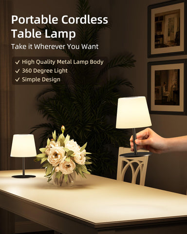 EZVALO IP65 waterproof lamp closeup, sealed body for rainproof outdoor use.