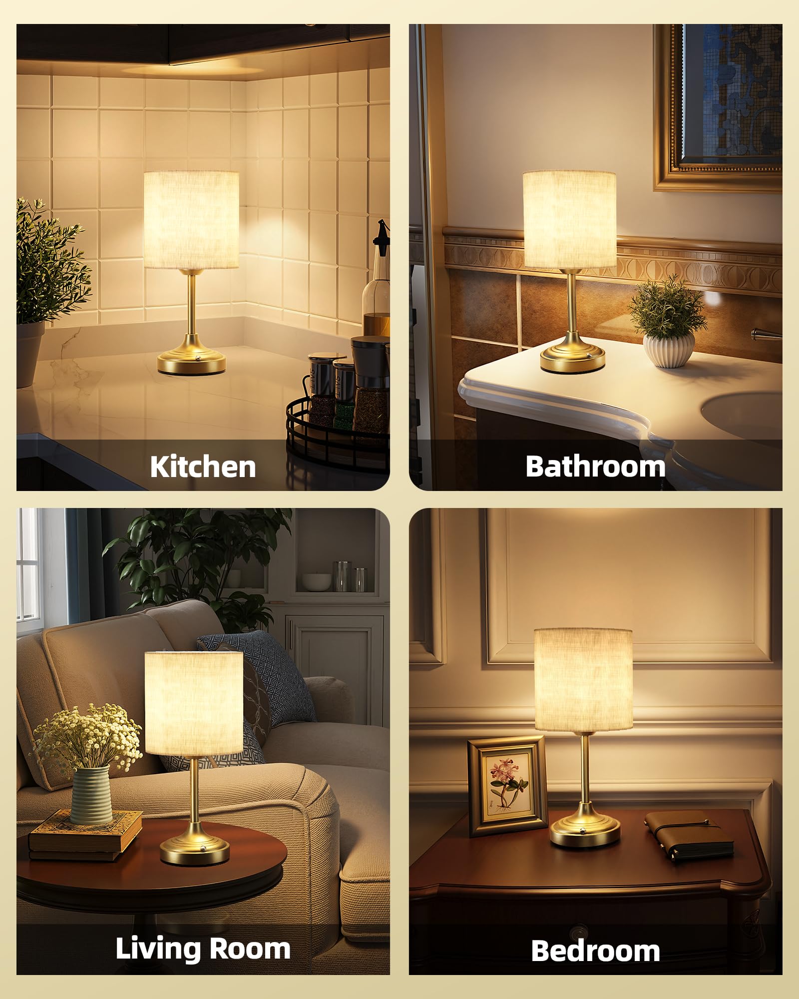 EZVALO compact kitchen dining lamp suitable for tables and desks