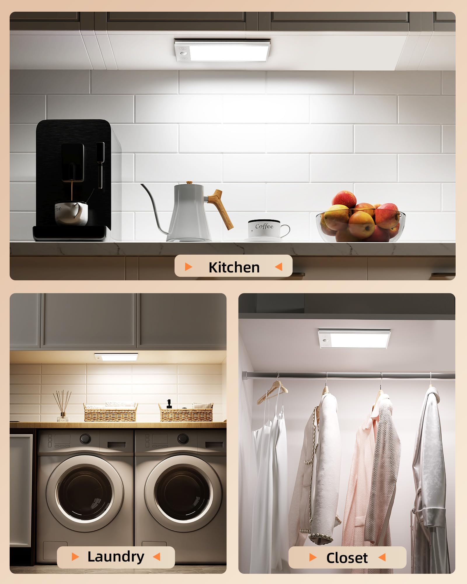 EZVALO ideal for kitchen counters, laundry rooms, and RVs.