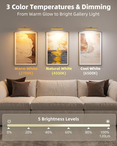 EZVALO LED art light remote control for easy brightness changes