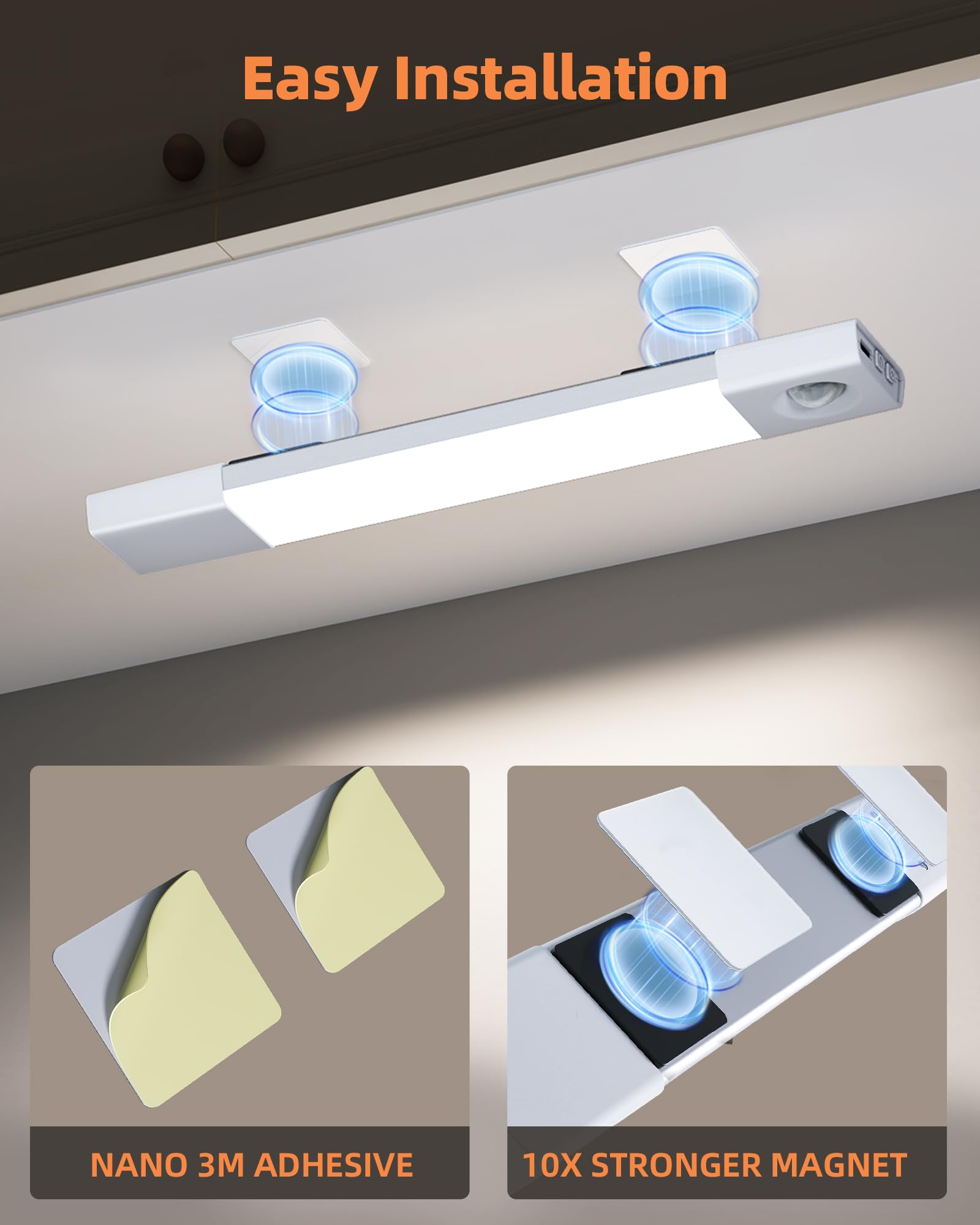 EZVALO kitchen lighting ideal for late-night tasks and easy visibility