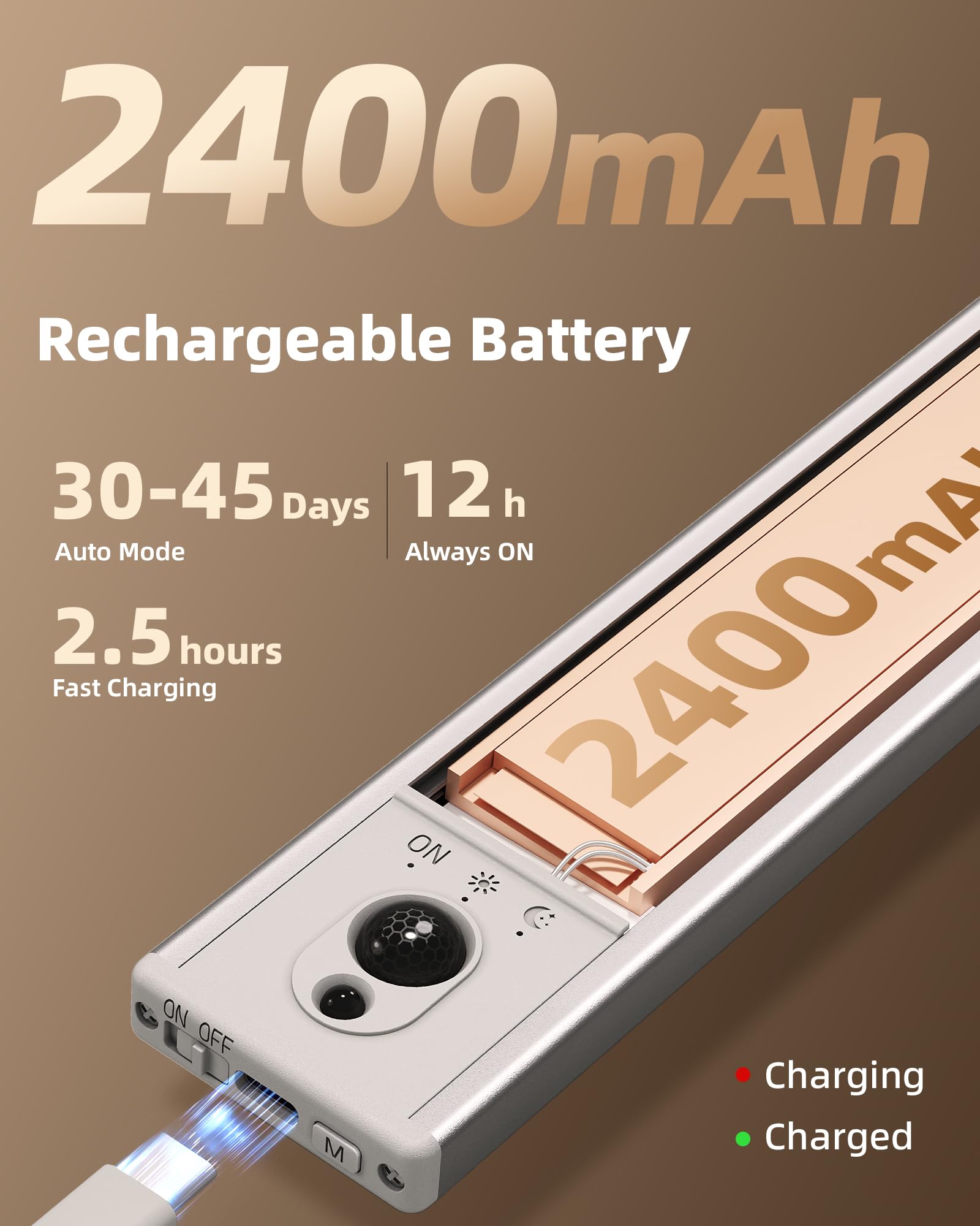EZVALO magnetic attachment allows quick mounting on metal surfaces.