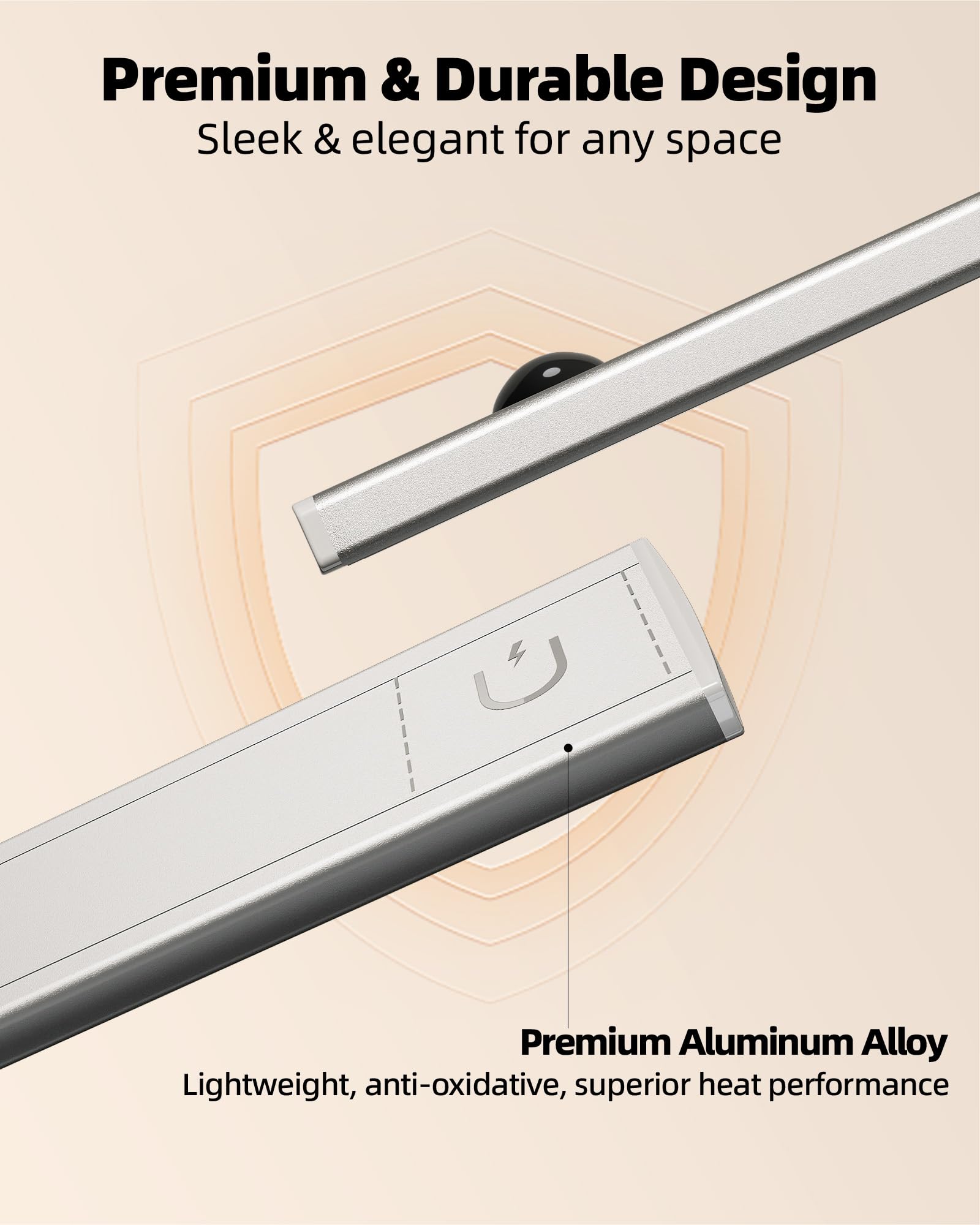 EZVALO magnetic installation mounting on metal surface for quick setup