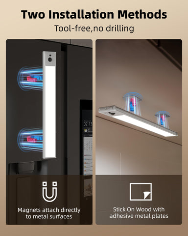 EZVALO motion sensor activates within 12 feet for hands-free lighting