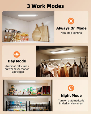EZVALO night motion mode activates in dark conditions for safe nighttime use