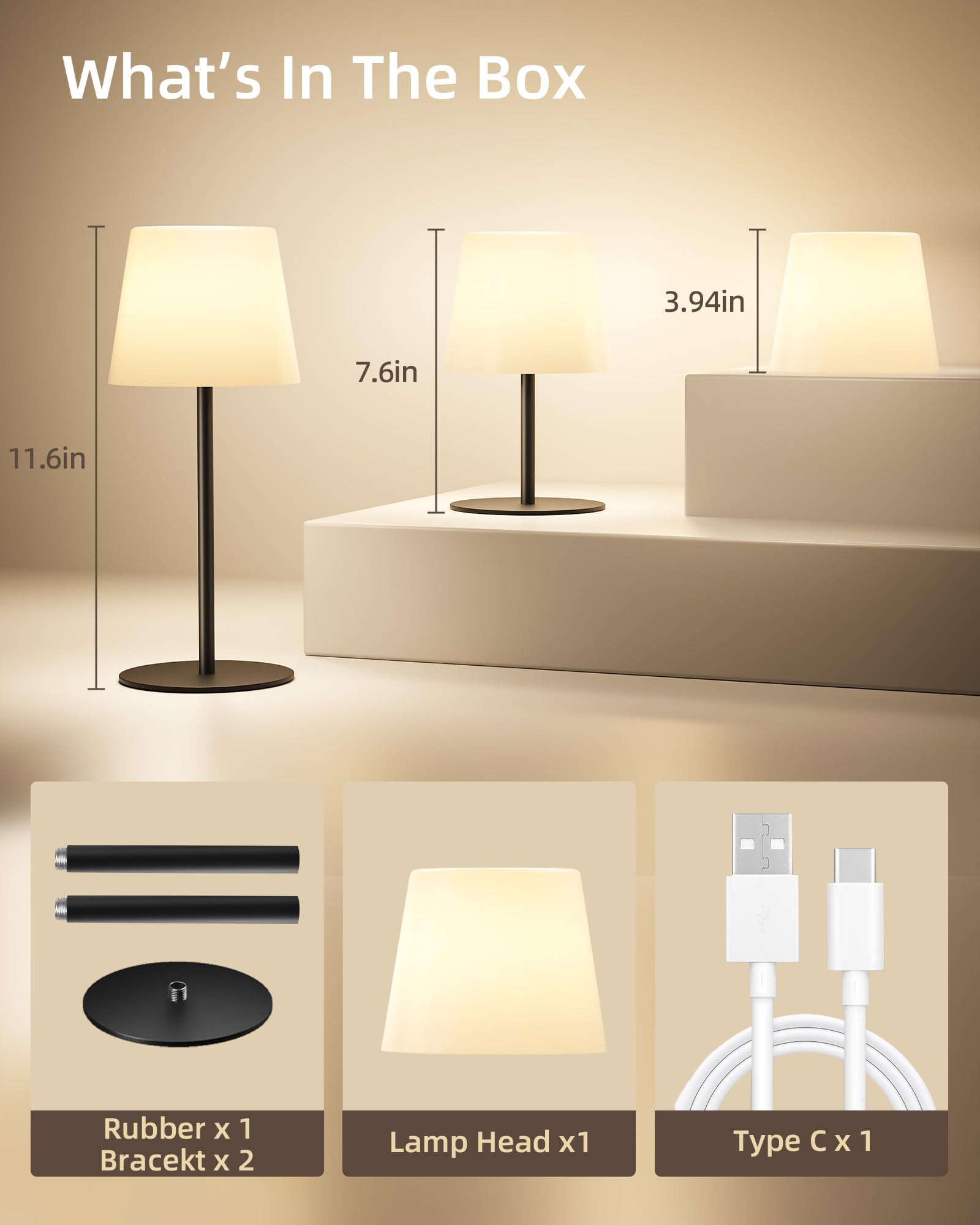 EZVALO patio camping ambience lamp, compact and durable.