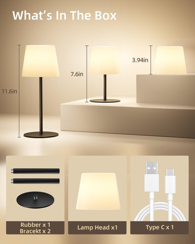 EZVALO patio camping ambience lamp, compact and durable.