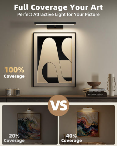 EZVALO magnetic mount allows easy detachment for charging while keeping art lit.