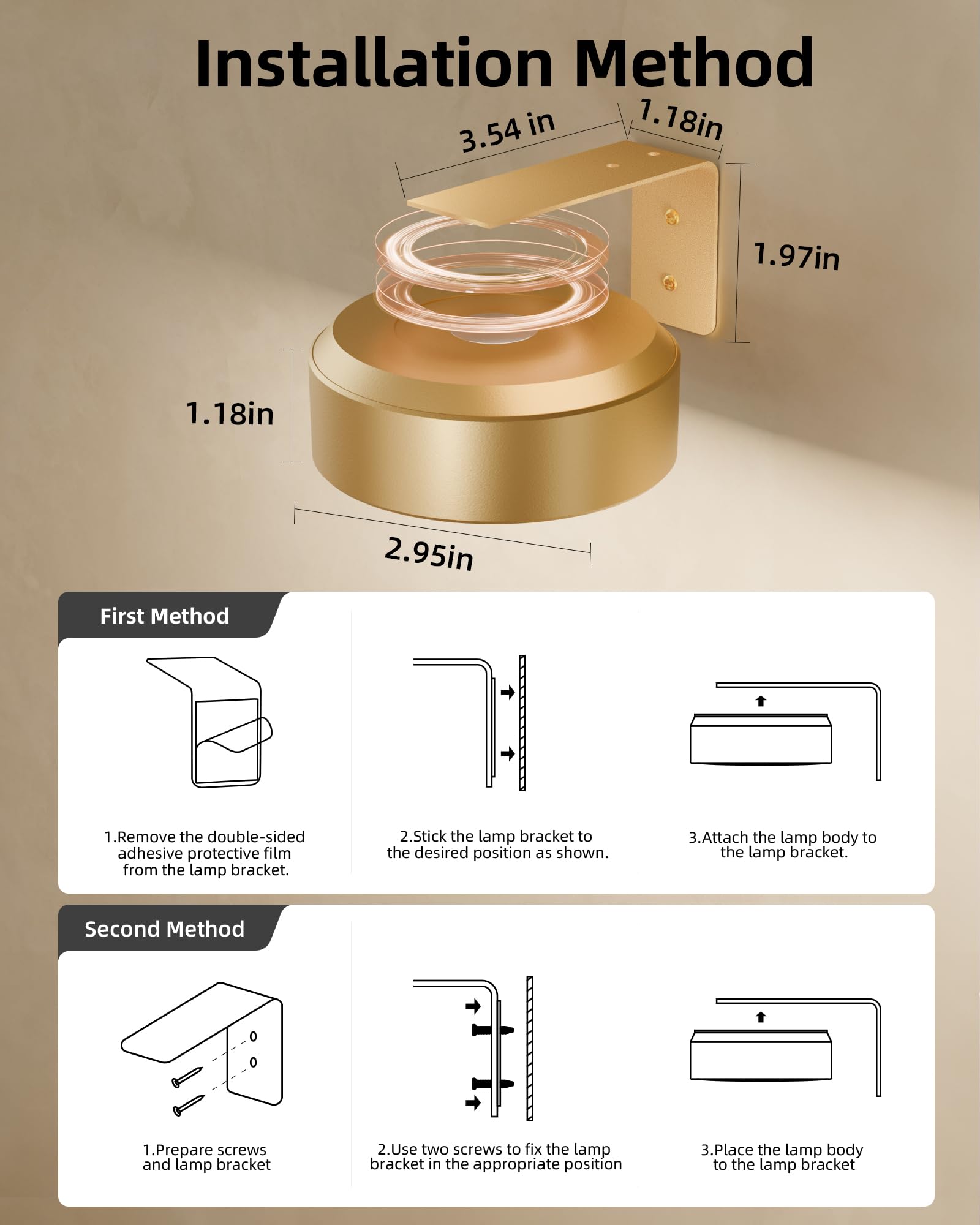 EZVALO wall lights highlight art setups with precise, glare-free illumination.