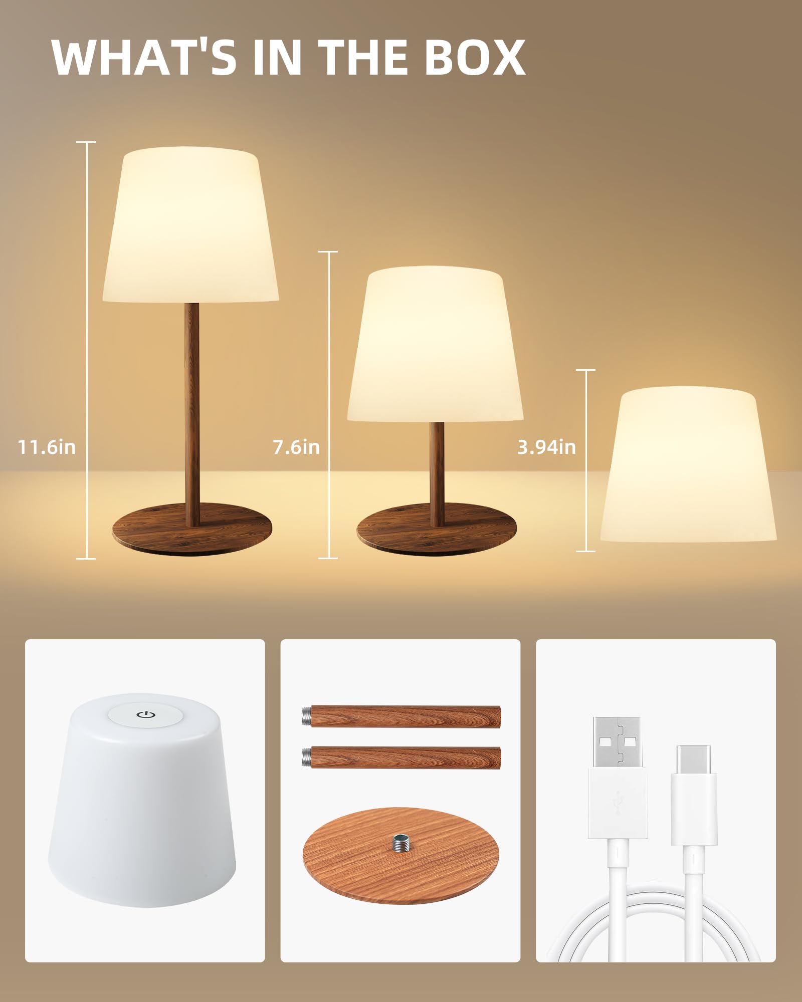 EZVALO portable indoor-outdoor lamp ideal for shower, patio, or kitchen.