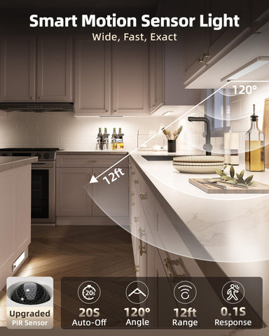 EZVALO remote control with timers adjusts brightness for cooking and cleaning tasks