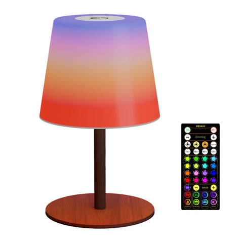 EZVALO RGB shower lamp with 83 scene modes for customizable bathroom ambiance