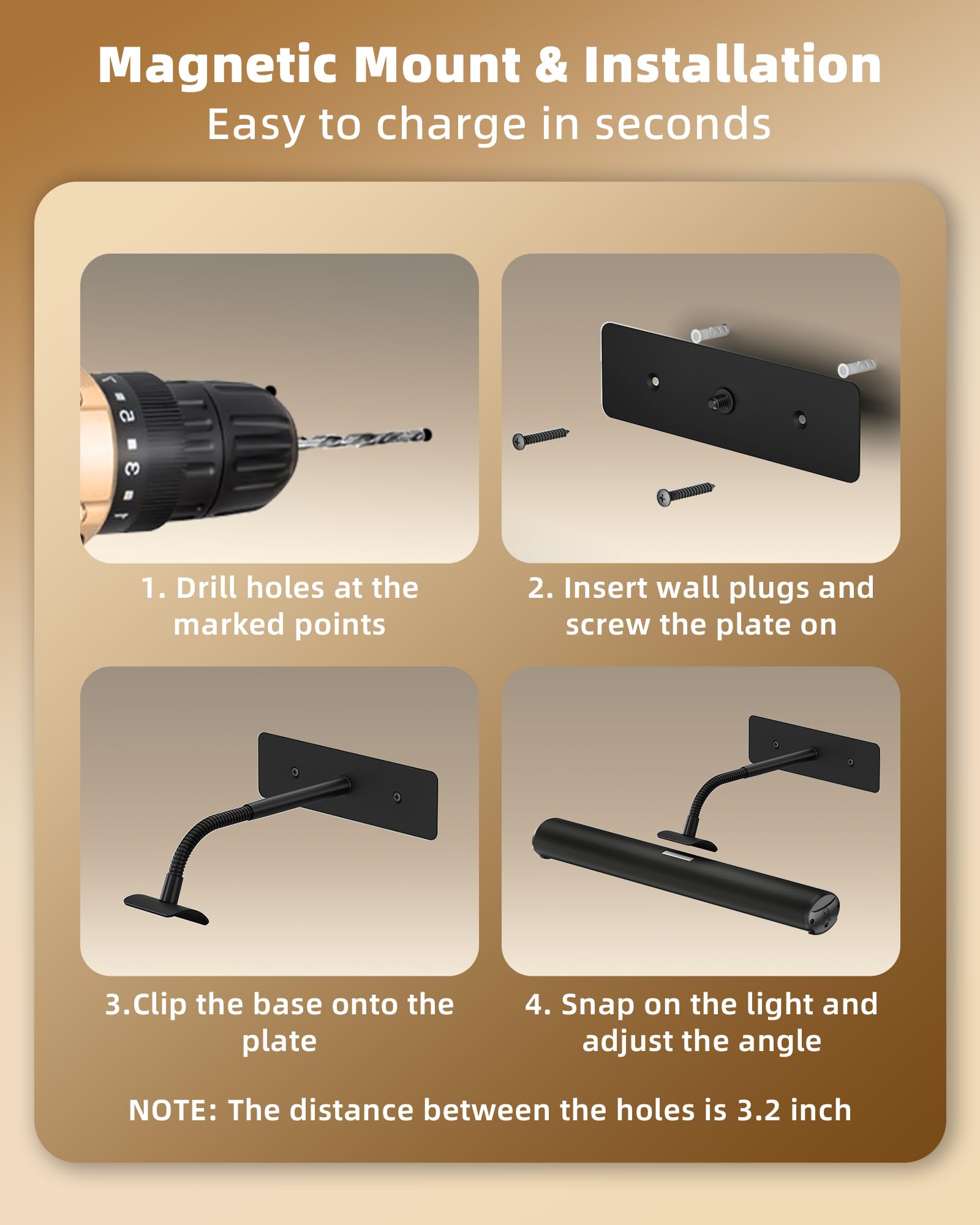 EZVALO rotatable bracket directs the beam exactly where needed