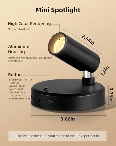 EZVALO mounting options with tape or screws for easy installation