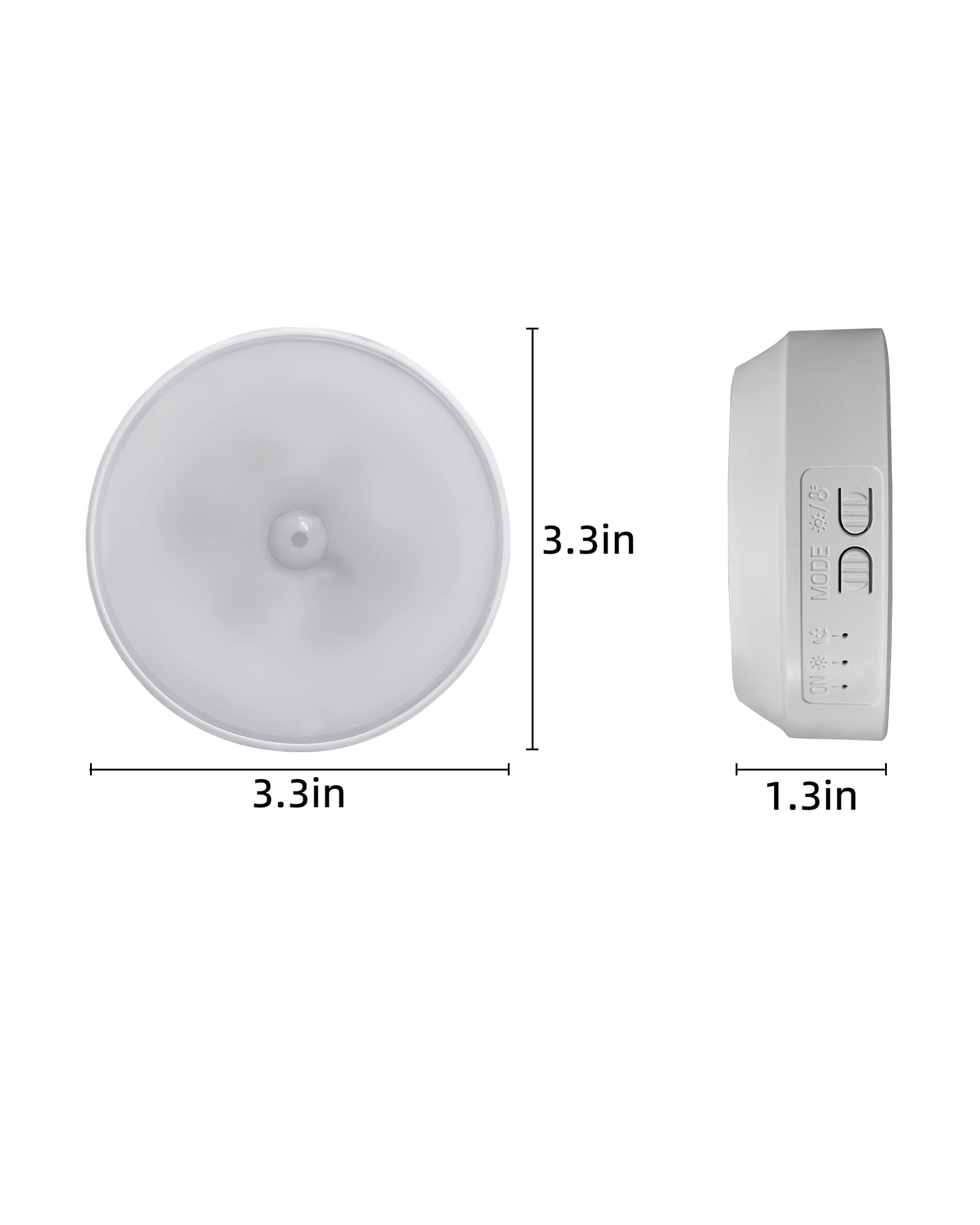 EZVALO magnetic stick-on puck light for metal surfaces