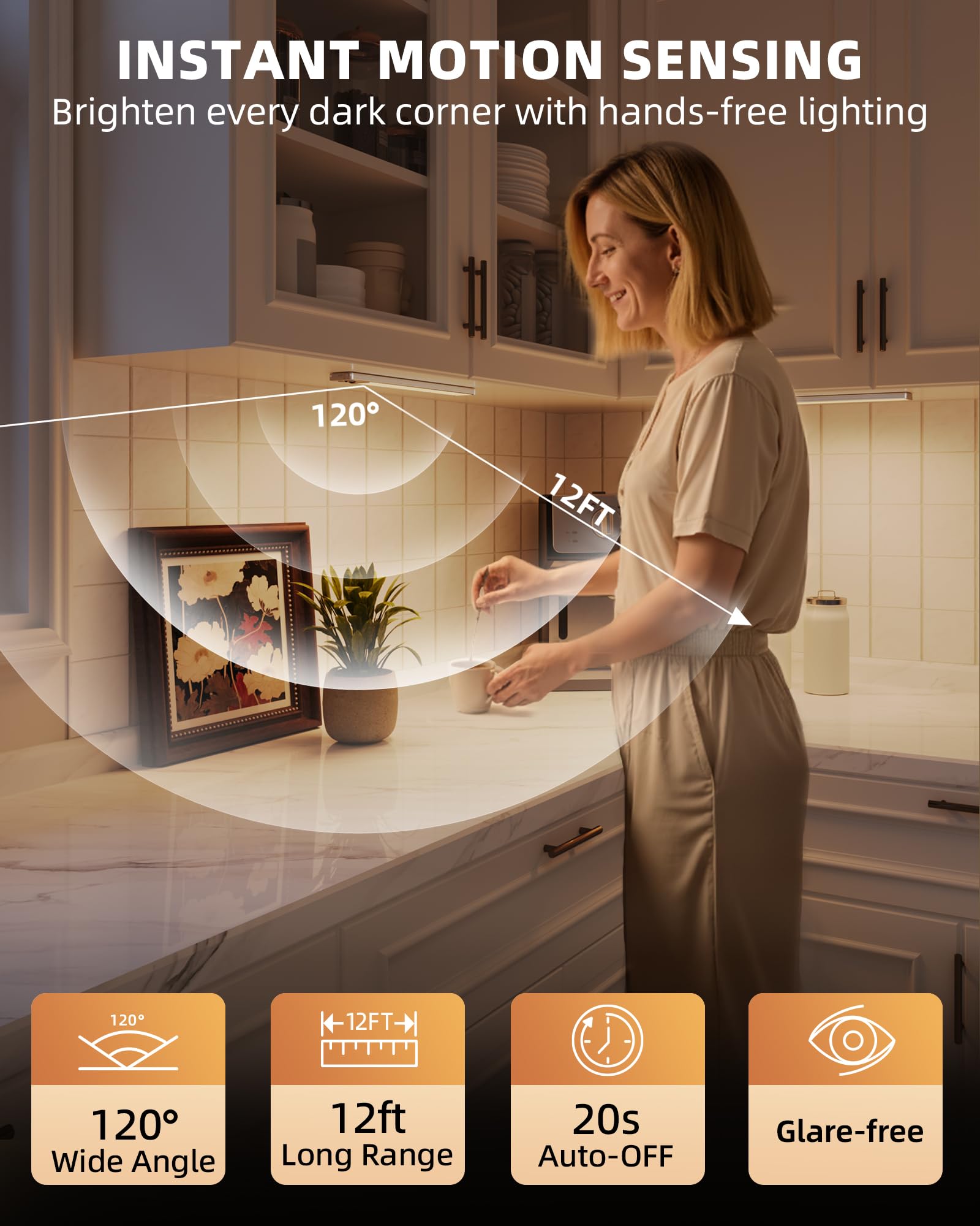 EZVALO three-color temperature modes provide customizable warmth for any task.