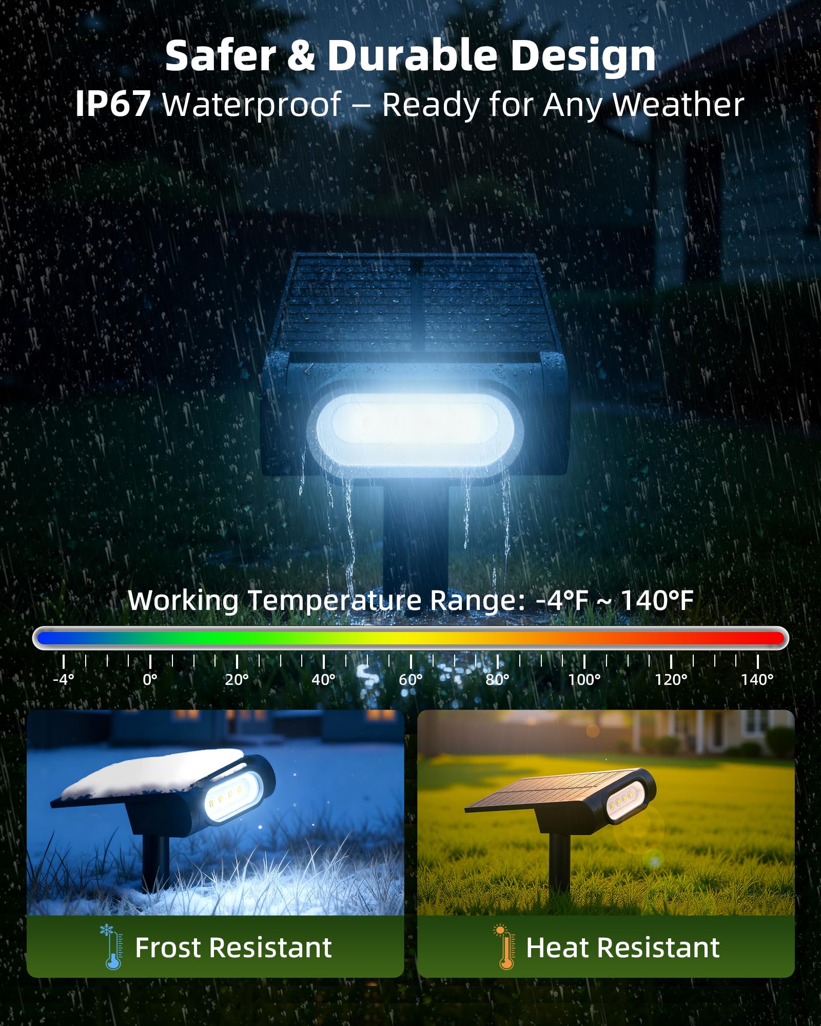 EZVALO three brightness modes with 6500K cool white light