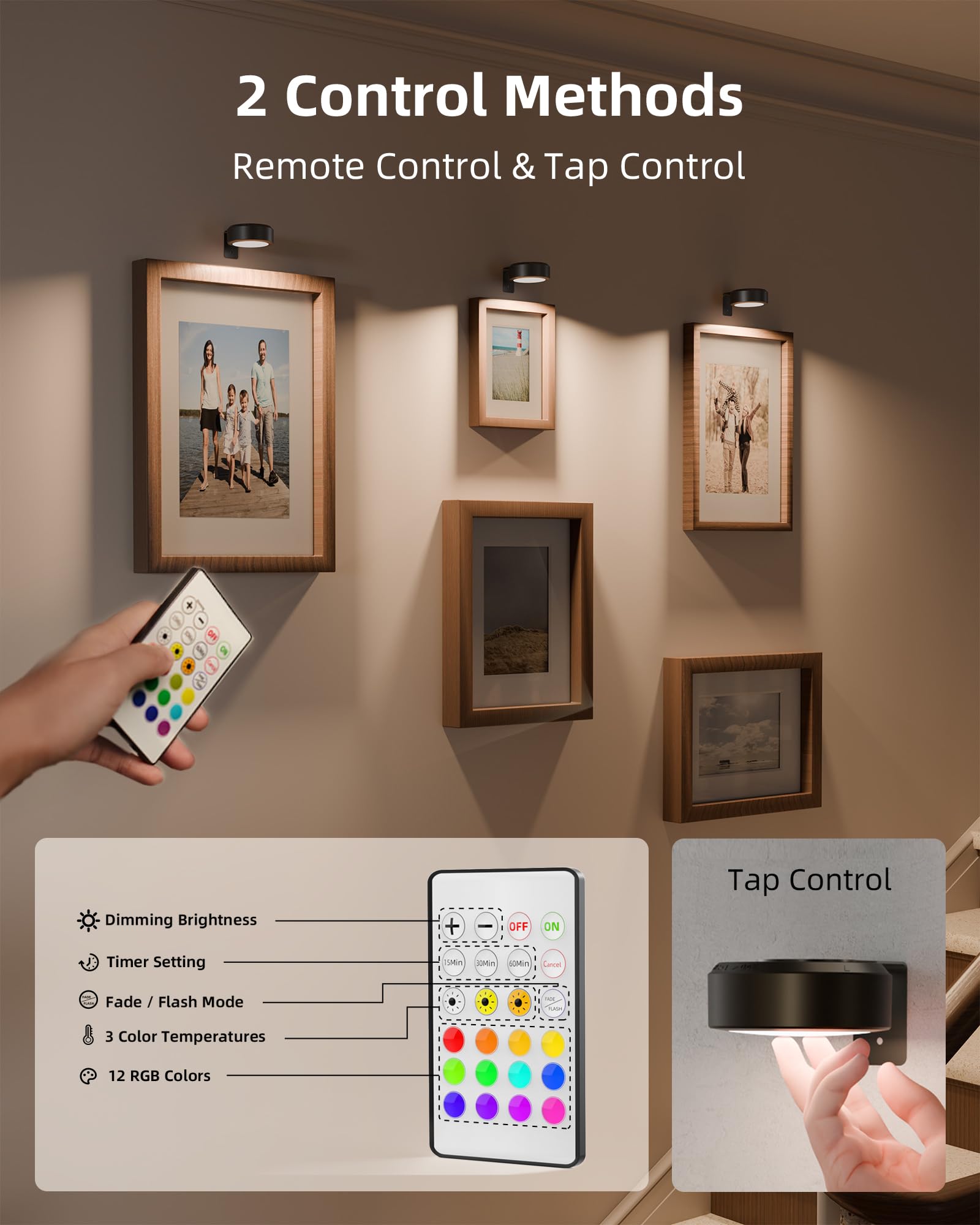 EZVALO timer function lets light auto-shutoff after viewing.