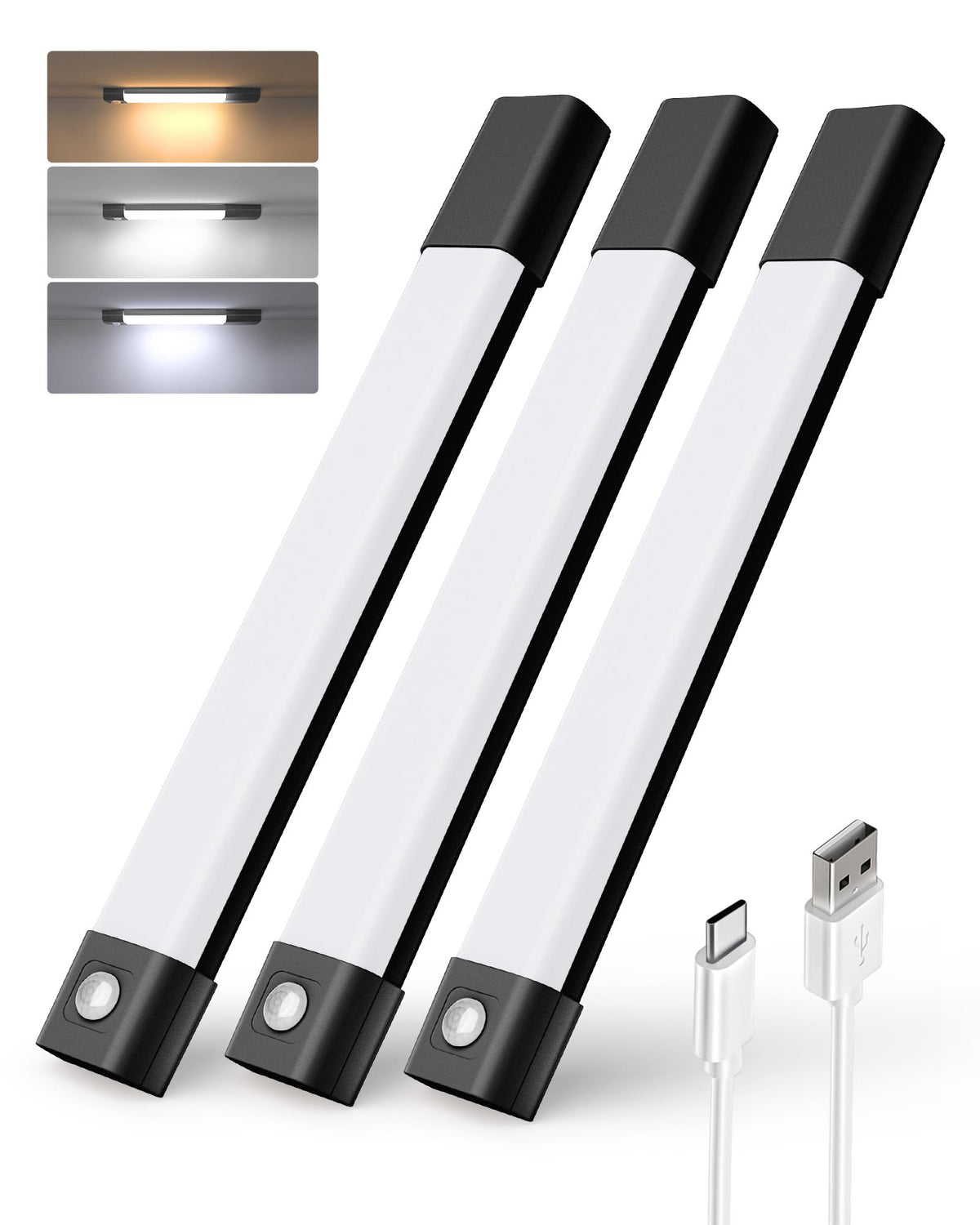 EZVALO under-cabinet light with motion sensor for hands-free illumination