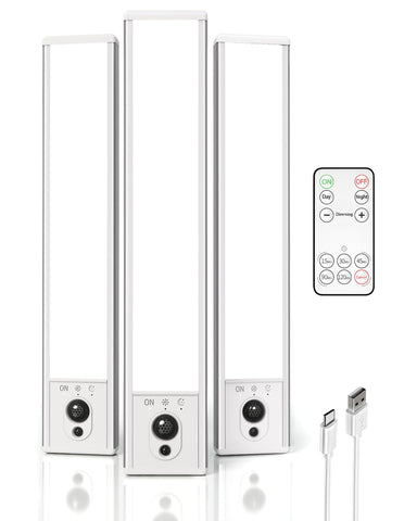 EZVALO under-cabinet light with magnetic mount for quick, tool-free placement.