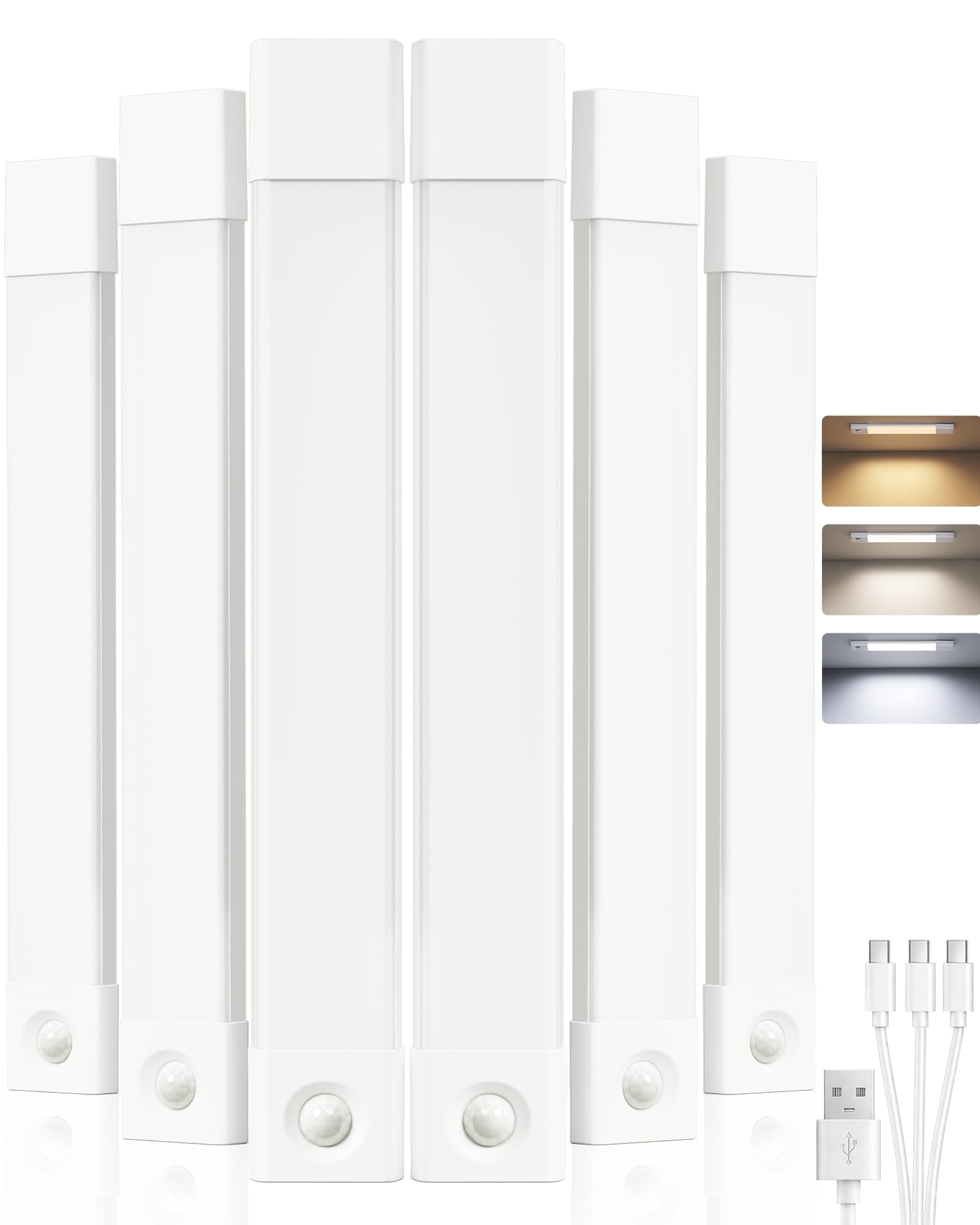 EZVALO under-cabinet lighting with motion sensor for hands-free use in the kitchen.