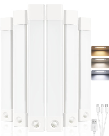 EZVALO under-cabinet lighting with motion sensor for hands-free use in the kitchen.