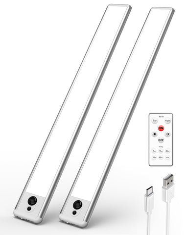 EZVALO under cabinet lights with magnetic attachment for easy positioning.