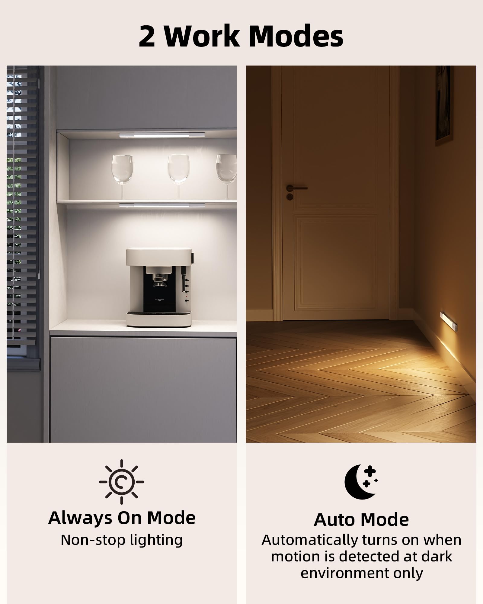 EZVALO adhesive mounting strip withstands moisture and heat for versatile placement.