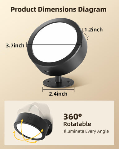 EZVALO workshop wall light brightening a workbench for focused tasks.