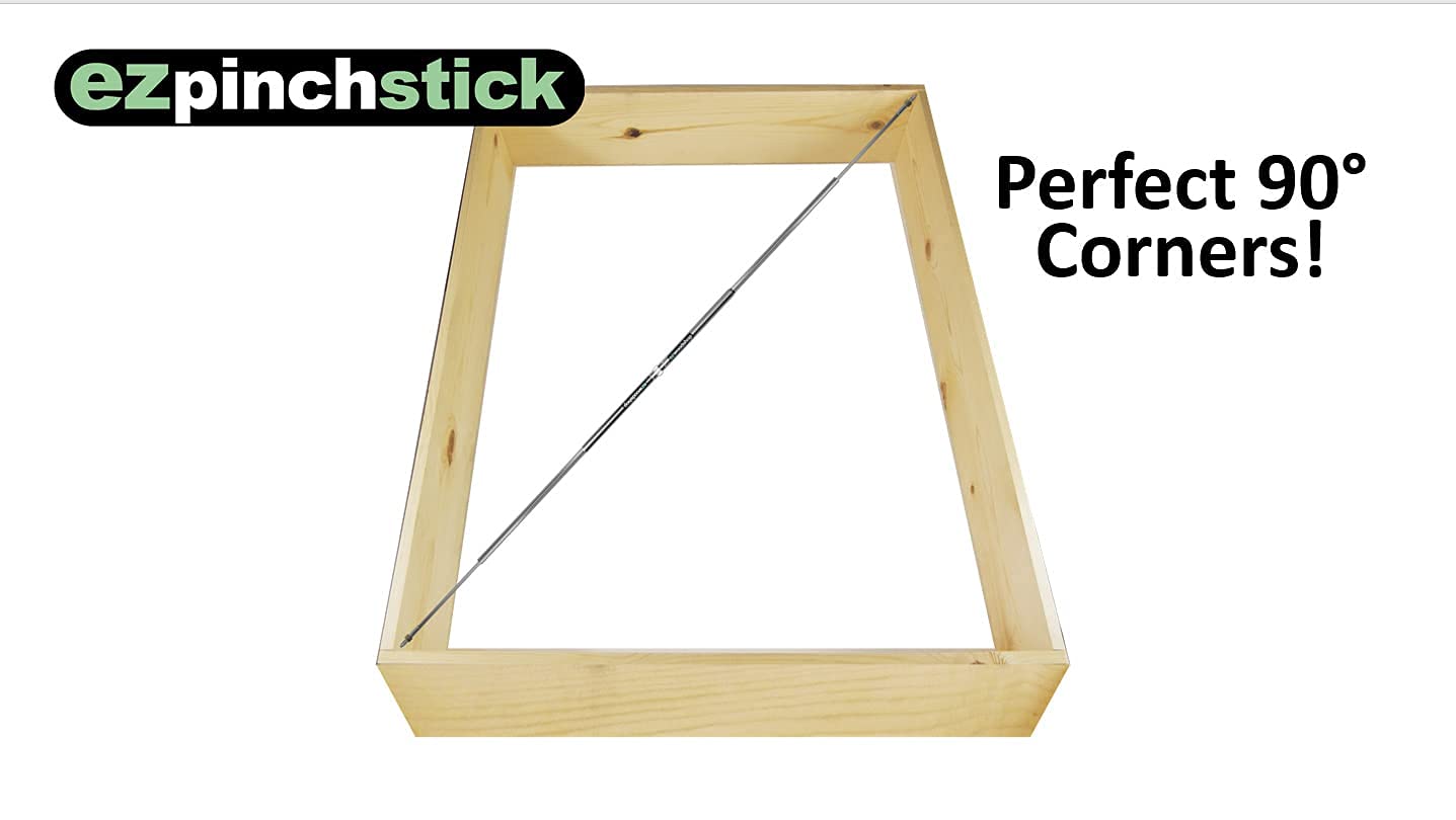 ezwoodshop Mini Measure Stick captures small gaps from 3 to 8 inches.