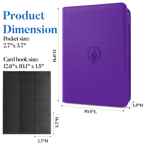 Fabmaker 360-side-loading pockets keep standard cards organized and protected.