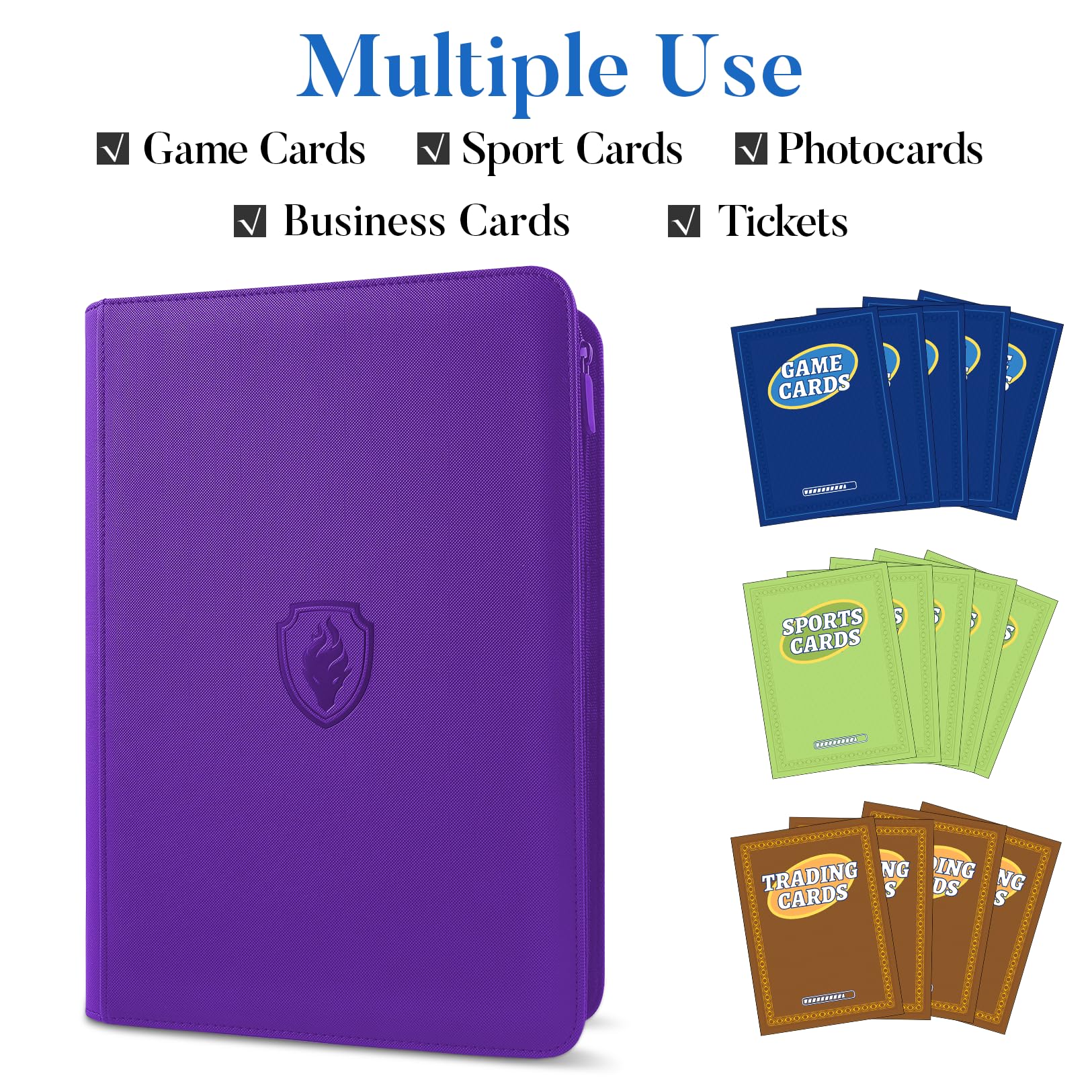 Fabmaker side-loading sheets ease card insertion and prevent spills.
