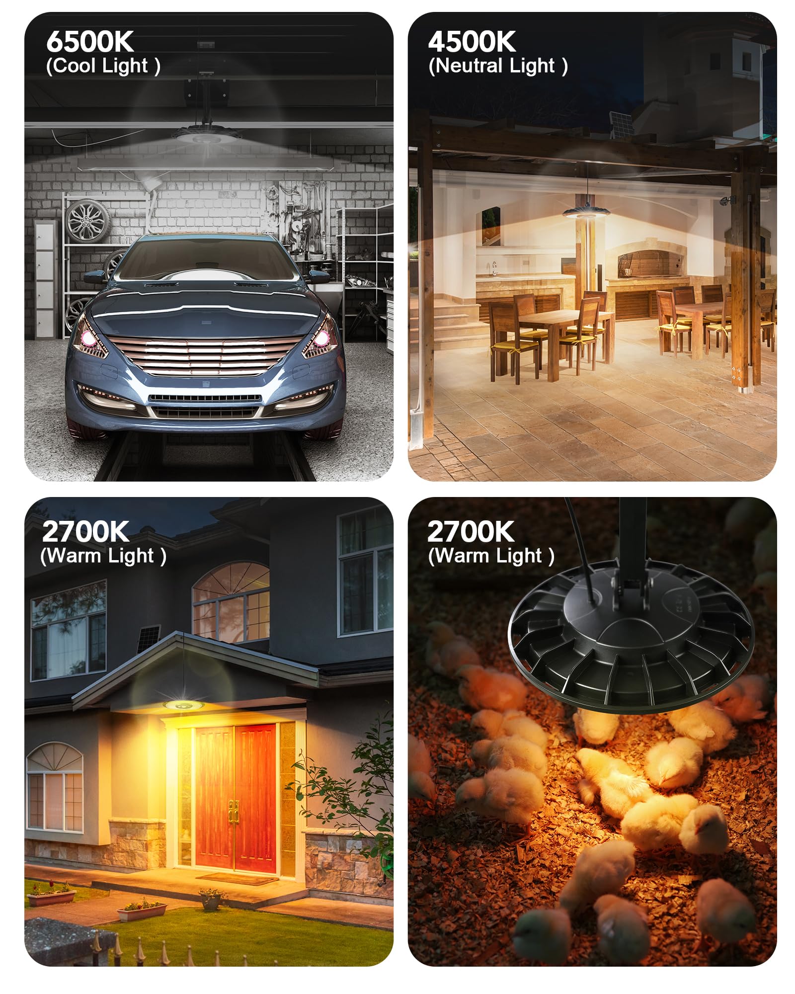 FabStyl lighting for barn, gazebo, garage, or coop