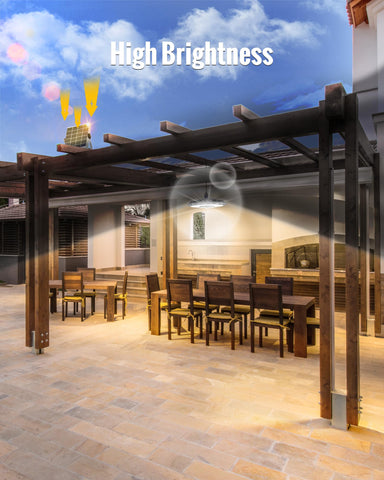 FabStyl 5-mode solar light with motion sensor boosts security and convenience