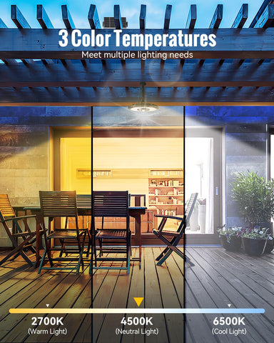 FabStyl 3000lm outdoor solar light brightens barns and patios efficiently