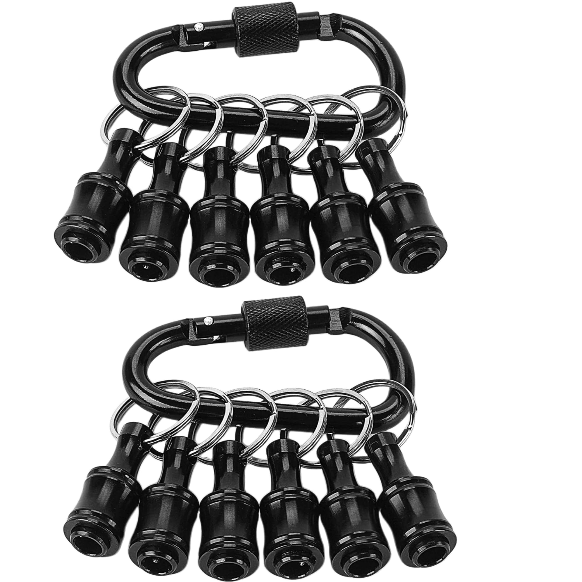 FACAINCXS Bit Holder with quarter-inch hex shank enables quick one-handed bit changes