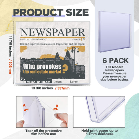 Faccito protective sleeve for magazines, comics, and photos.