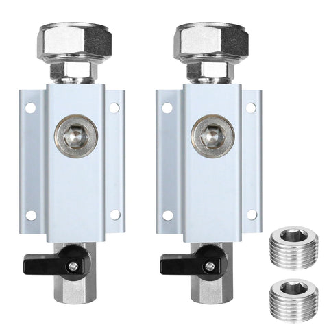 FACFUEL 3/4-inch air outlet kit showing modular manifold for organized shop air