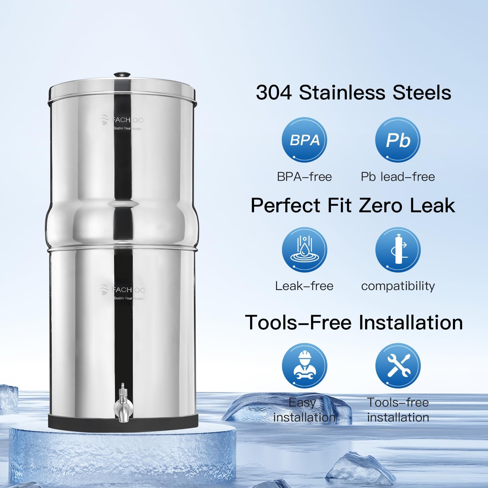 FACHIOO tool-free assembly demonstrates quick setup