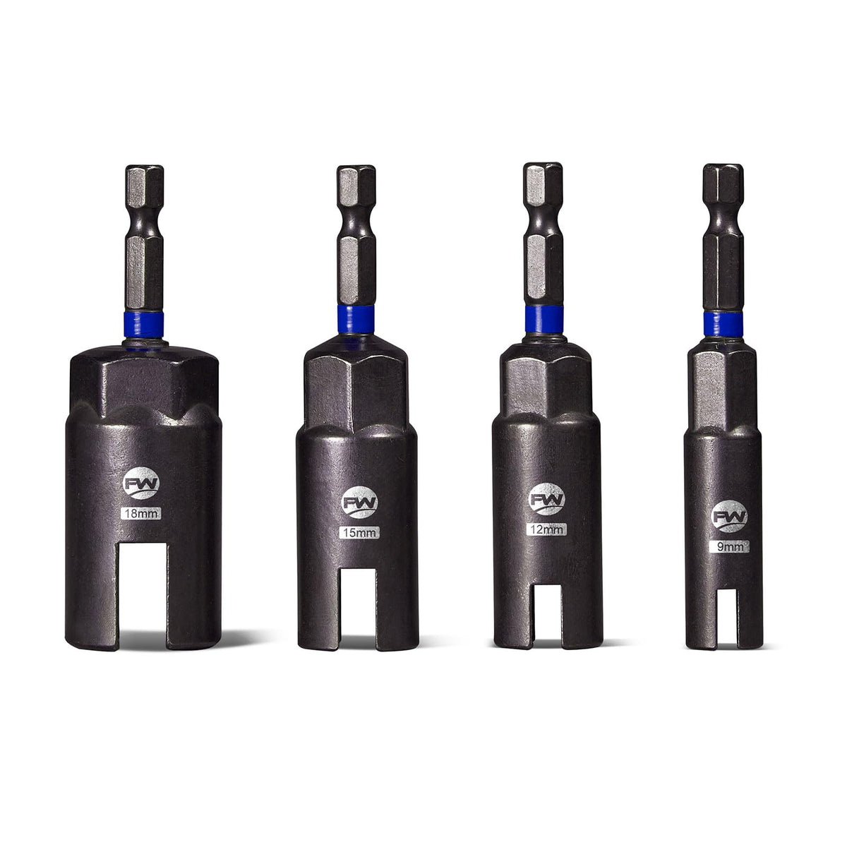 Facoow Wing Nut Driver Set 9mm with color coded handle for fast adjustments