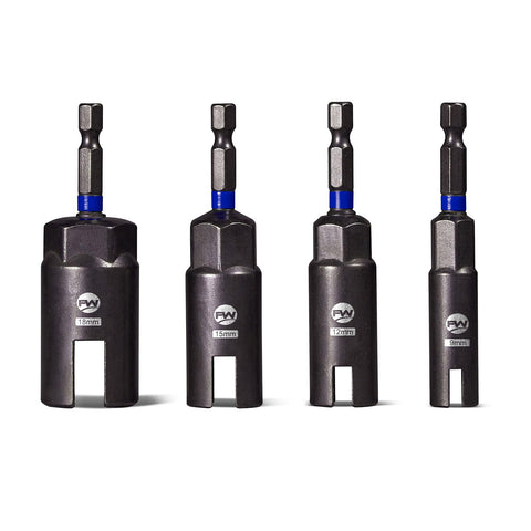 Facoow Wing Nut Driver Set 9mm with color coded handle for fast adjustments