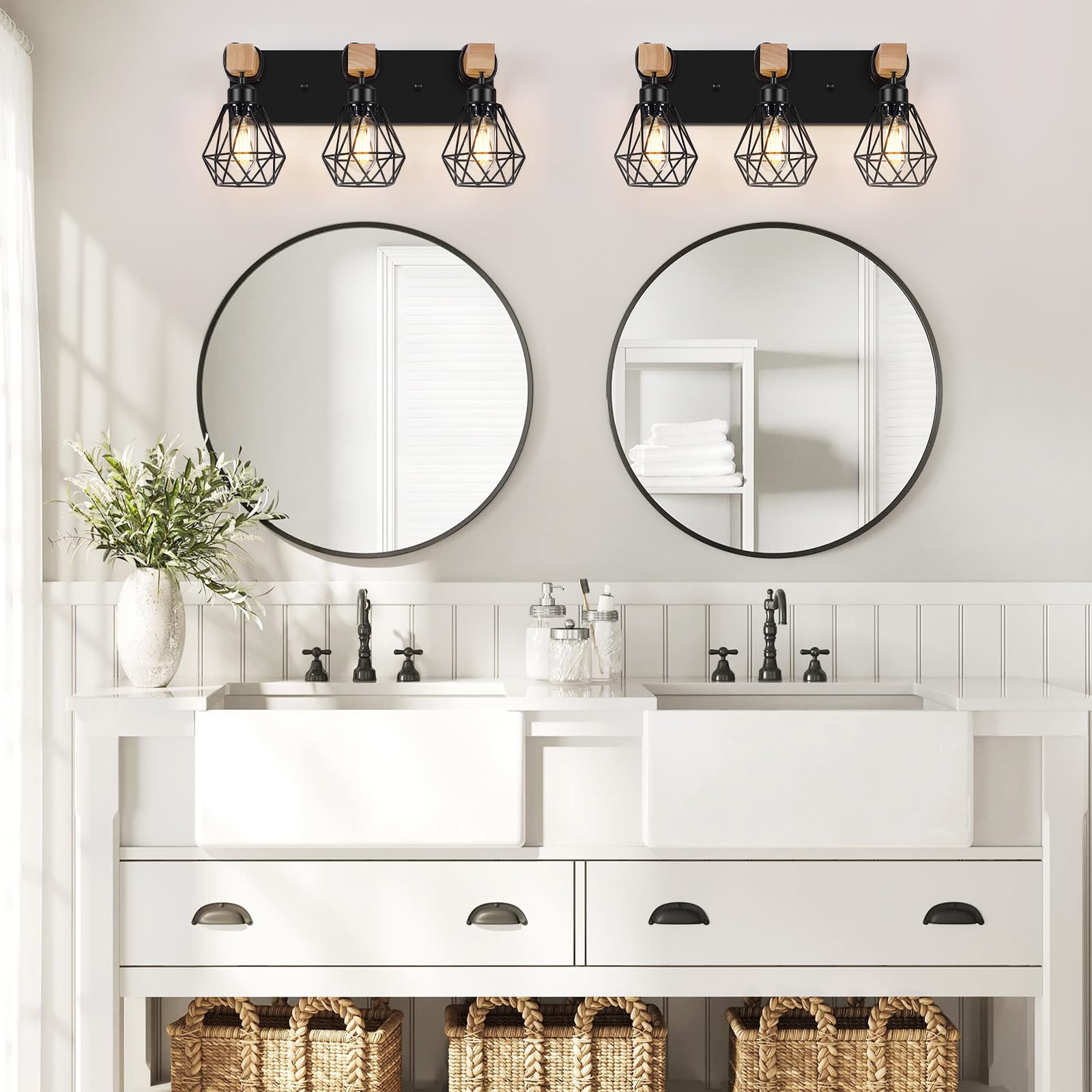 FadimiKoo E26 base compatible, easy bulb updates for mood.