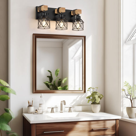 Fadimikoo easy-installation vanity light with included mounting hardware.